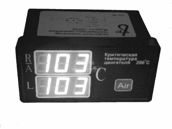 Универсальный цифровой индикатор температуры двигателя