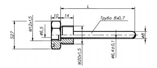 Термико ГЗ-6,3-6-2-223 Дымоходы #1