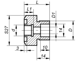 Термико ПШ-06-М20х1,5-М12х1,5 Соединительные элементы и фильтры #2
